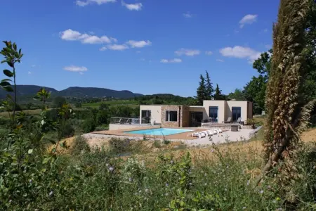 Villa moderne, Villa spacieuse avec piscine à Vagnas - Photo 5