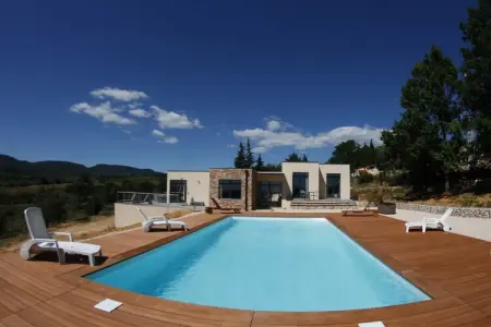 Villa moderne, Villa spacieuse avec piscine à Vagnas - Photo 7