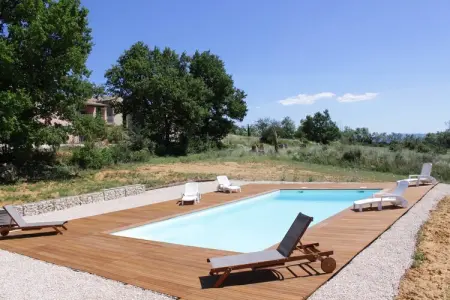 Villa moderne, Villa spacieuse avec piscine à Vagnas - Photo 9