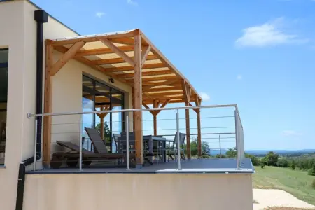 Villa moderne, Villa spacieuse avec piscine à Vagnas - Photo 12