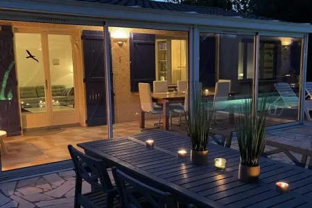 Le Bon, Villa à Saint-Couat avec piscine privée - Photo 12