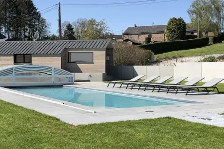Vue d'en Haut, Maison à Durbuy avec Piscine et Sauna - Photo 13