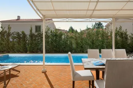 Bianca, Villa à Vabriga avec Piscine et Jardin - Photo 4