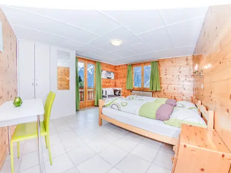 Bergfink Obergeschoss, Chalet 6 personnes à Grächen - Photo 4