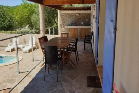 Villa Les Muriers, Escapade ensoleillée à Roquebrun - Photo 26