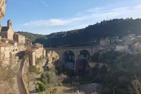 Au Cœur du Soleil, Villa Roquebrun avec piscine - Photo 16