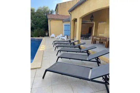 Au Cœur du Soleil, Villa Roquebrun avec piscine - Photo 35