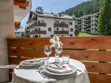 Chesa Maurus A12, Appartement 3 personnes à St. Moritz - Photo 4