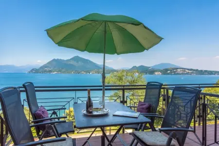 Verdelago Quattordici, Maison au bord du Lac Majeur avec piscine - Photo 4