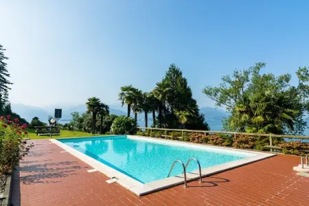 Verdelago Quattordici, Maison au bord du Lac Majeur avec piscine - Photo 6