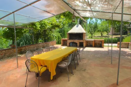 Villa Fiorella Cinque, Villa à San Venanzo avec Piscine et Sauna - Photo 4