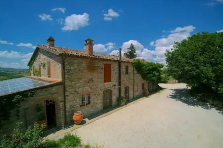 Villa Fiorella Cinque, Villa à San Venanzo avec Piscine et Sauna - Photo 7