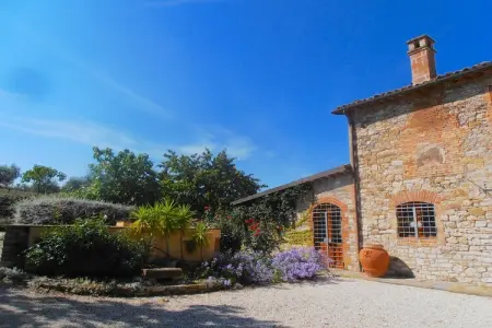 Villa Fiorella Cinque, Villa à San Venanzo avec Piscine et Sauna - Photo 9