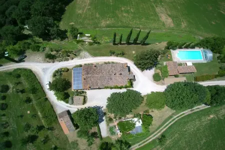 Villa Fiorella Cinque, Villa à San Venanzo avec Piscine et Sauna - Photo 11
