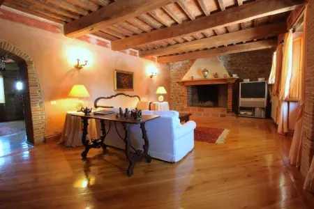 Villa Fiorella Cinque, Villa à San Venanzo avec Piscine et Sauna - Photo 13