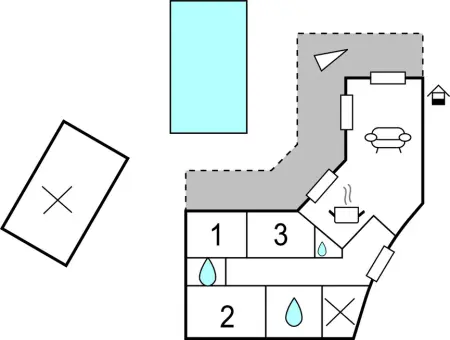 Maison 6 personnes à Prades sur Vernazobre - Photo 35