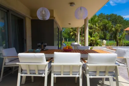 Villa Montalvo, Villa à Sanxenxo avec Vue Mer et Piscine - Photo 26