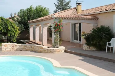 Villa Papillon, Villa à Languedoc avec piscine proche villes - Photo 4