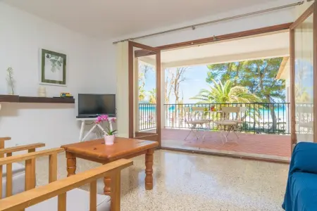 Garballons 5 1D, Appartement en bord de mer avec terrasse - Photo 6
