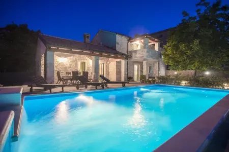 Villa Medvidici, Villa à Medvidici avec piscine près de Porec - Photo 7