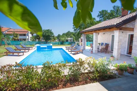 Villa Medvidici, Villa à Medvidici avec piscine près de Porec - Photo 11