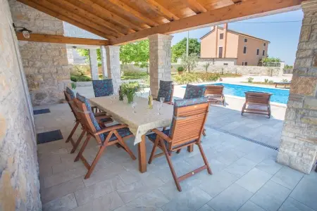 Villa Medvidici, Villa à Medvidici avec piscine près de Porec - Photo 18