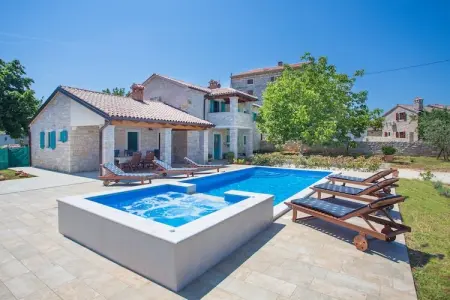 Villa Medvidici, Villa à Medvidici avec piscine près de Porec - Photo 33