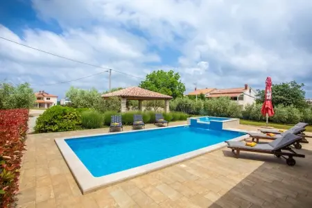 Villa Medvidici, Villa à Medvidici avec piscine près de Porec - Photo 37