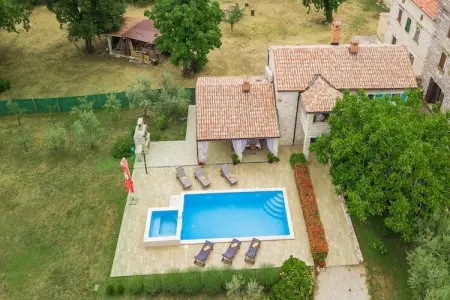 Villa Medvidici, Villa à Medvidici avec piscine près de Porec - Photo 39