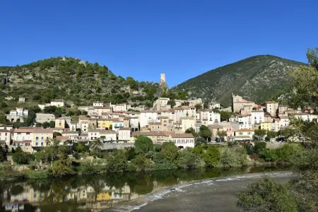 Au bord de L'Orb, Villa  avec piscine à Roquebrun - Photo 27