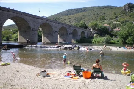 Au bord de L'Orb, Villa  avec piscine à Roquebrun - Photo 33