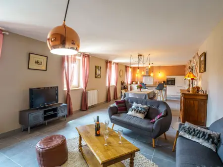 Les Volets Rouges, Maison 5 personnes à Peumerit - Photo 3