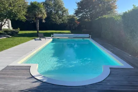 Villa Petite Champagne, Villa moderne avec piscine à Brives - Photo 3