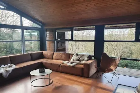 Opaal, Chalet à Odeigne avec piscine et sauna privés - Photo 2