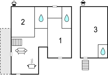 La casa di Alice, Maison 6 personnes à Marliana PT - Photo 22
