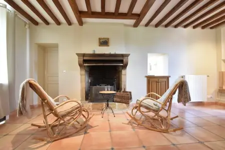 LE Moullin Mouille, Luxueuse demeure à Verneuil avec jardin clôturé - Photo 11