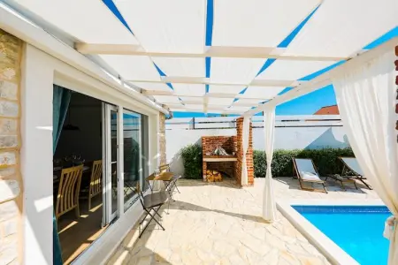 Vila Ikka, Villa à Pridraga avec piscine privée - Photo 20