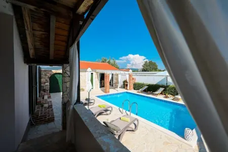 Vila Ikka, Villa à Pridraga avec piscine privée - Photo 27