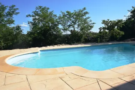 Villa Joyeuse 27, Villa à flanc de colline avec piscine, Joyeuse - Photo 13