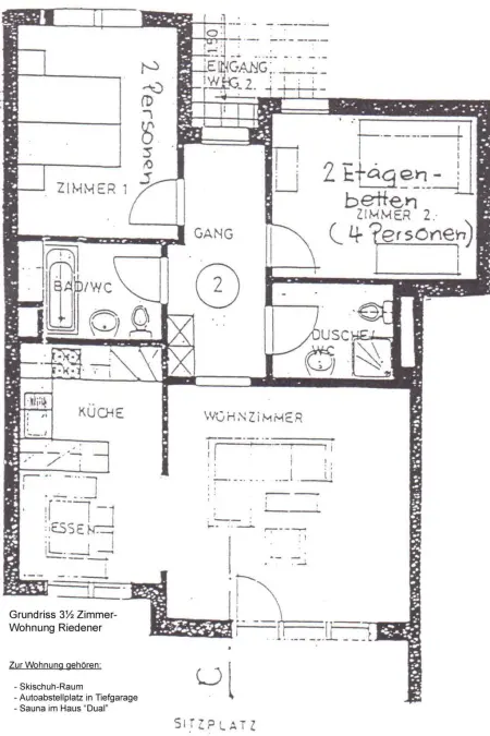 Casa Migiur, Appartement 6 personnes à Laax - Photo 7
