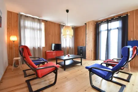 Apt  Piscine 4 pers - Levien, Manoir à Cuzy avec Piscine - Photo 8