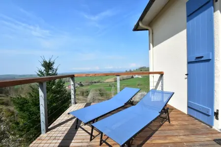 Apt  Piscine 4 pers - Levien, Manoir à Cuzy avec Piscine - Photo 15