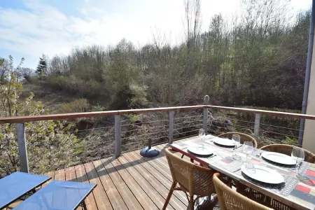 Apt  Piscine 4 pers - Levien, Manoir à Cuzy avec Piscine - Photo 23