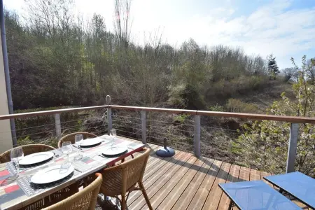 Apt  Piscine 4 pers - Levien, Manoir à Cuzy avec Piscine - Photo 28