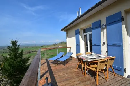 Apt  Piscine 4 pers - Levien, Manoir à Cuzy avec Piscine - Photo 33