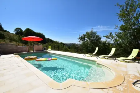 Apt  Piscine 4 pers - Levien, Manoir à Cuzy avec Piscine - Photo 35
