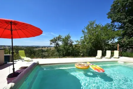 Apt  Piscine 4 pers - Levien, Manoir à Cuzy avec Piscine - Photo 36