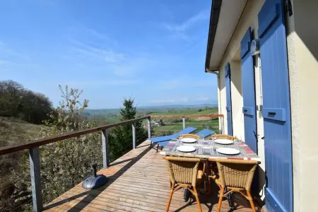 Apt  Piscine 4 pers - Levien, Manoir à Cuzy avec Piscine - Photo 38