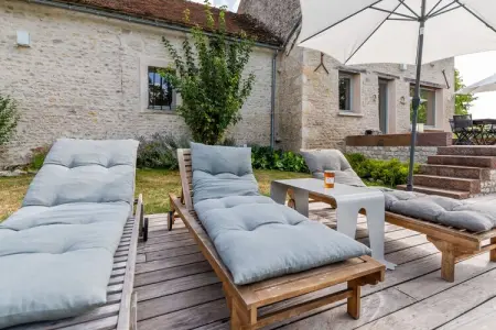 Maison 2 personnes - Loiret, Ferme à Yèvre-le-Châtel avec piscine chauffée - Photo 23