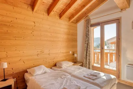 Les Portes du Grand Massif 6, Chalet enneigé avec vue - Photo 15